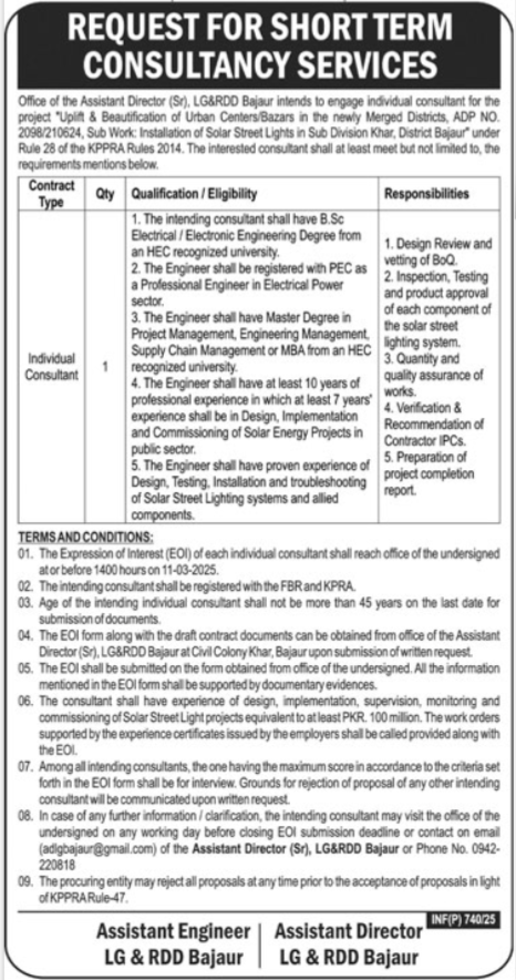 KPK Government Jobs In 2025